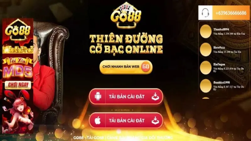 Những nét nổi bật về sân chơi Go88