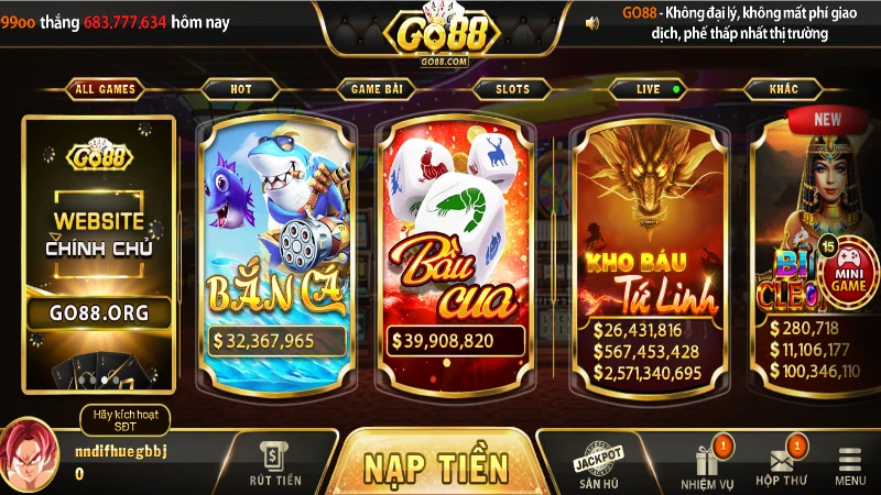 Khái quát về game bầu cua tại Go88