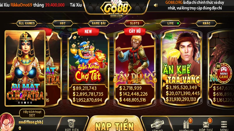 Tổng quan về sân chơi Go88 online