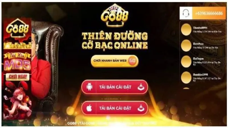 Đôi nét khái quát về sân chơi Go88