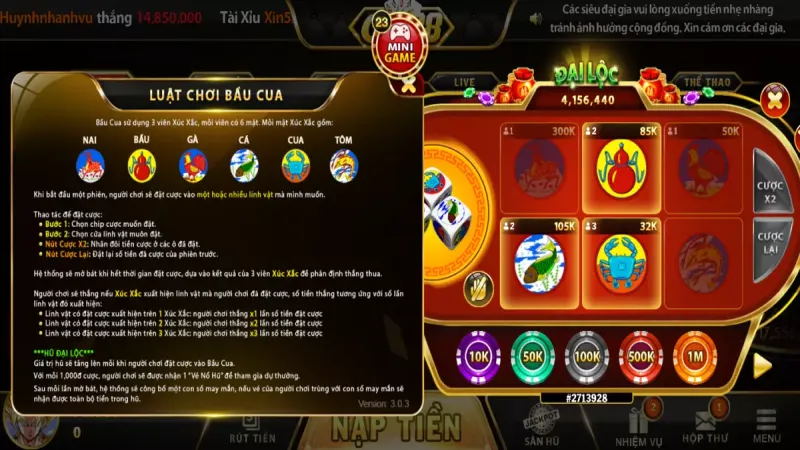 Khái quát sơ lược về bộ môn bầu cua tại Go88 online