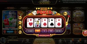 Hướng dẫn chi tiết ách chơi game Poker tại Go88