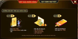 Hướng dẫn chi tiêt các bước rút tiền Go88 dành cho tân thủ